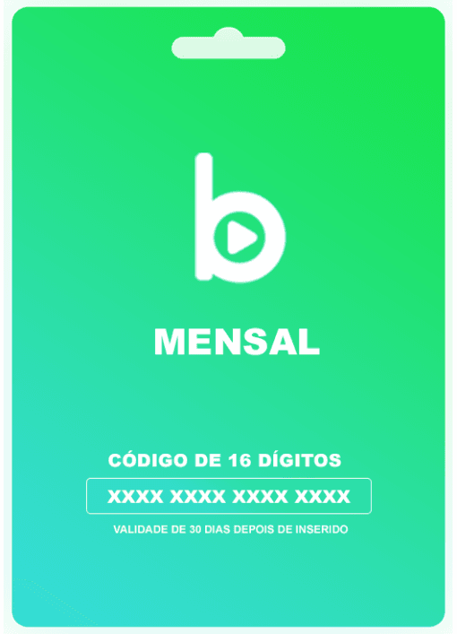 Gift Card BTV - Mensal