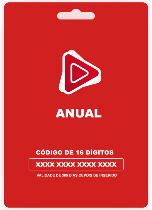 Gift Card Red - Anual