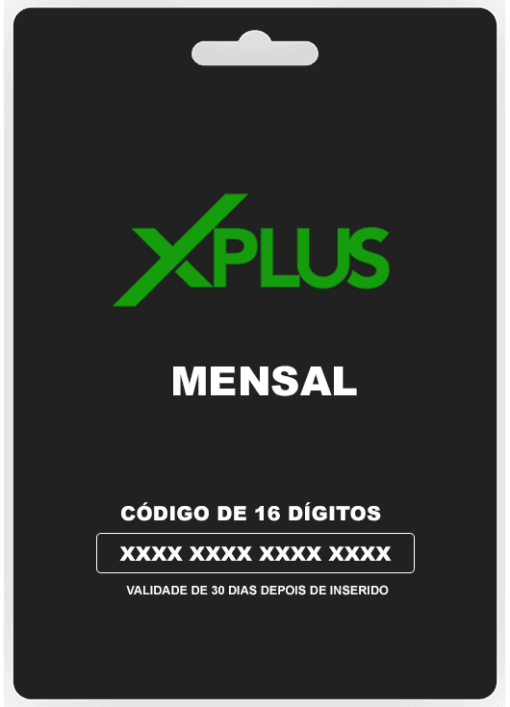 Gift Card Xplus - Mensal