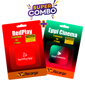 Combo RedPlay + Eppi Trimestral ou 3 Telas