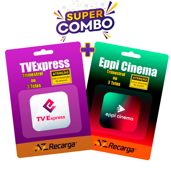 Combo Tve + Eppi Trimestral ou 3 Telas