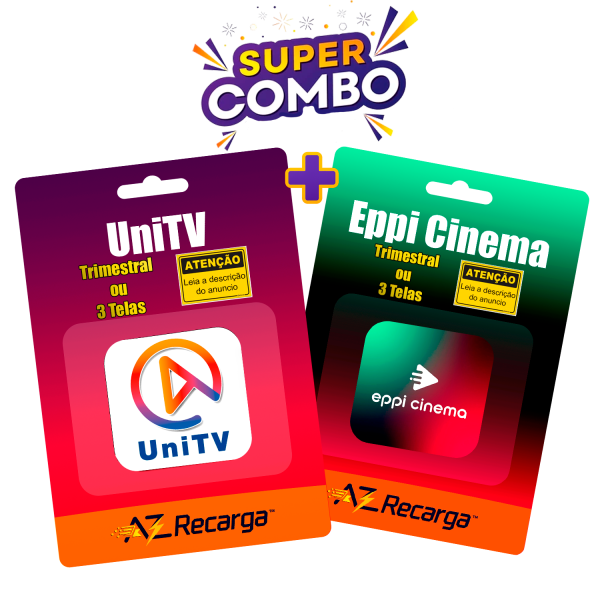 Combo Unitv + Eppi Trimestral ou 3 Telas